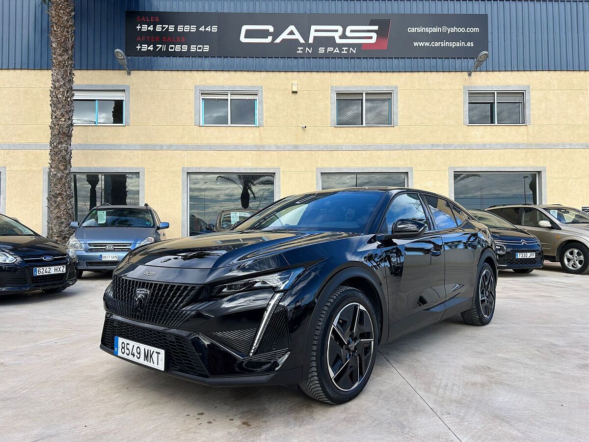 PEUGEOT 408 GT 1.6 PHEV 225 BHP AUTO SPANISH LHD IN SPAIN 28000 MILES SUPER 2022